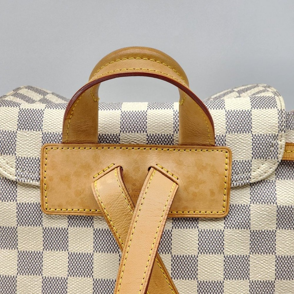 Louis Vuitton Sperone Backpack in Damier Azur Canvas | Excellent Condition - Picture 9 of 13